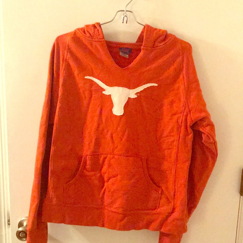 Texas longhorn sz large women fitted sweatshirt